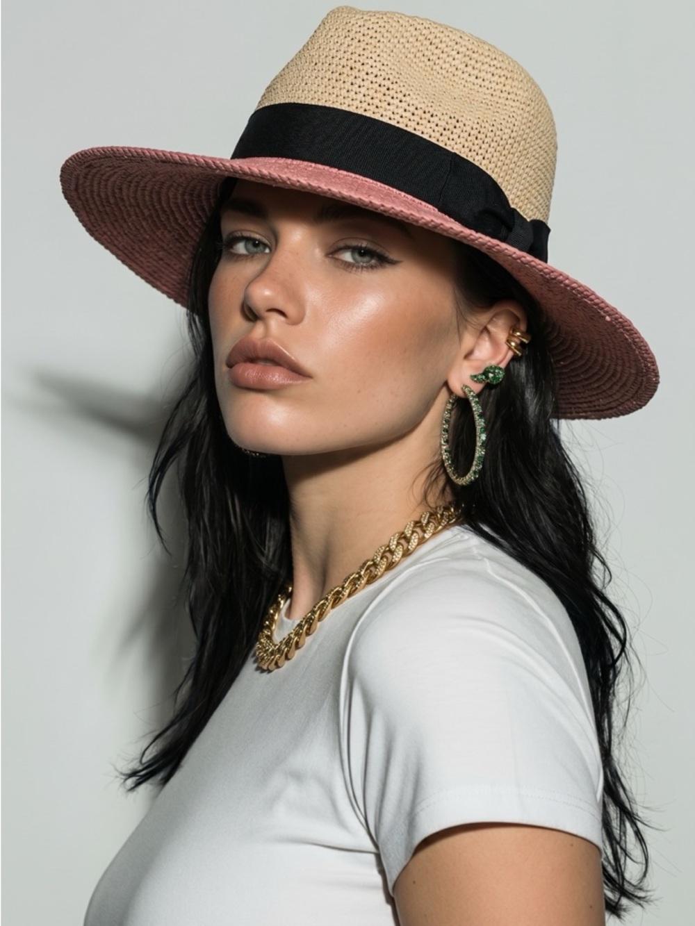 La Rubia Key West Lourdes Handwoven Straw Hat